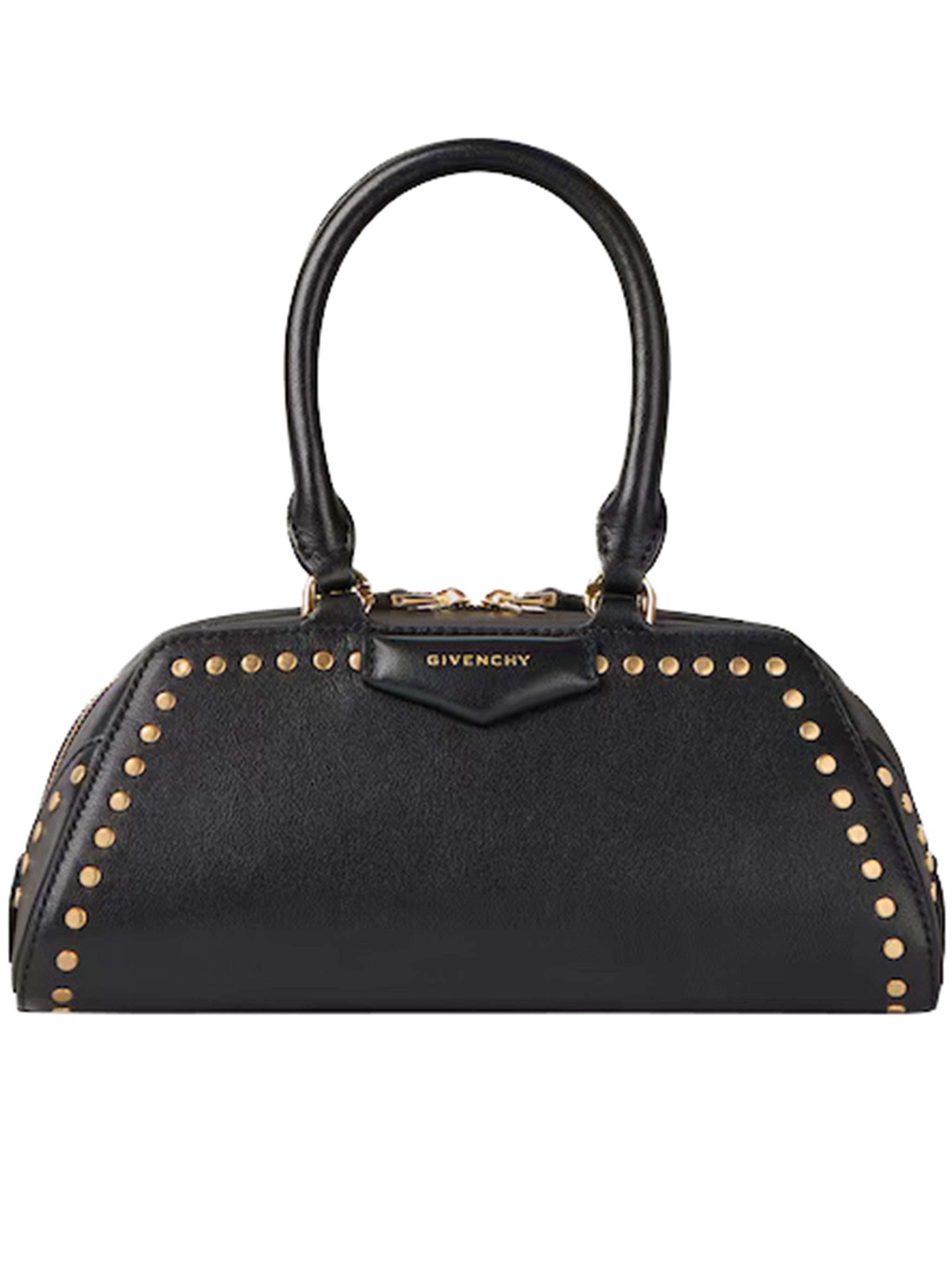 Antigona East West Mini Bag Black Calf Leather | Borsa