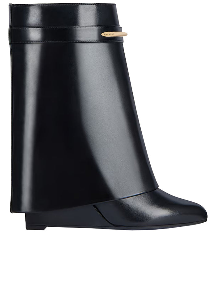 Heel Ankle Boot 95mm Black Calf Leather | Calzature