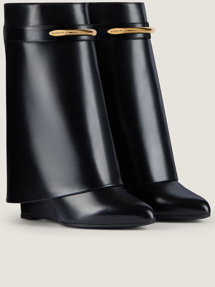 Heel Ankle Boot 95mm Black Calf Leather | Calzature