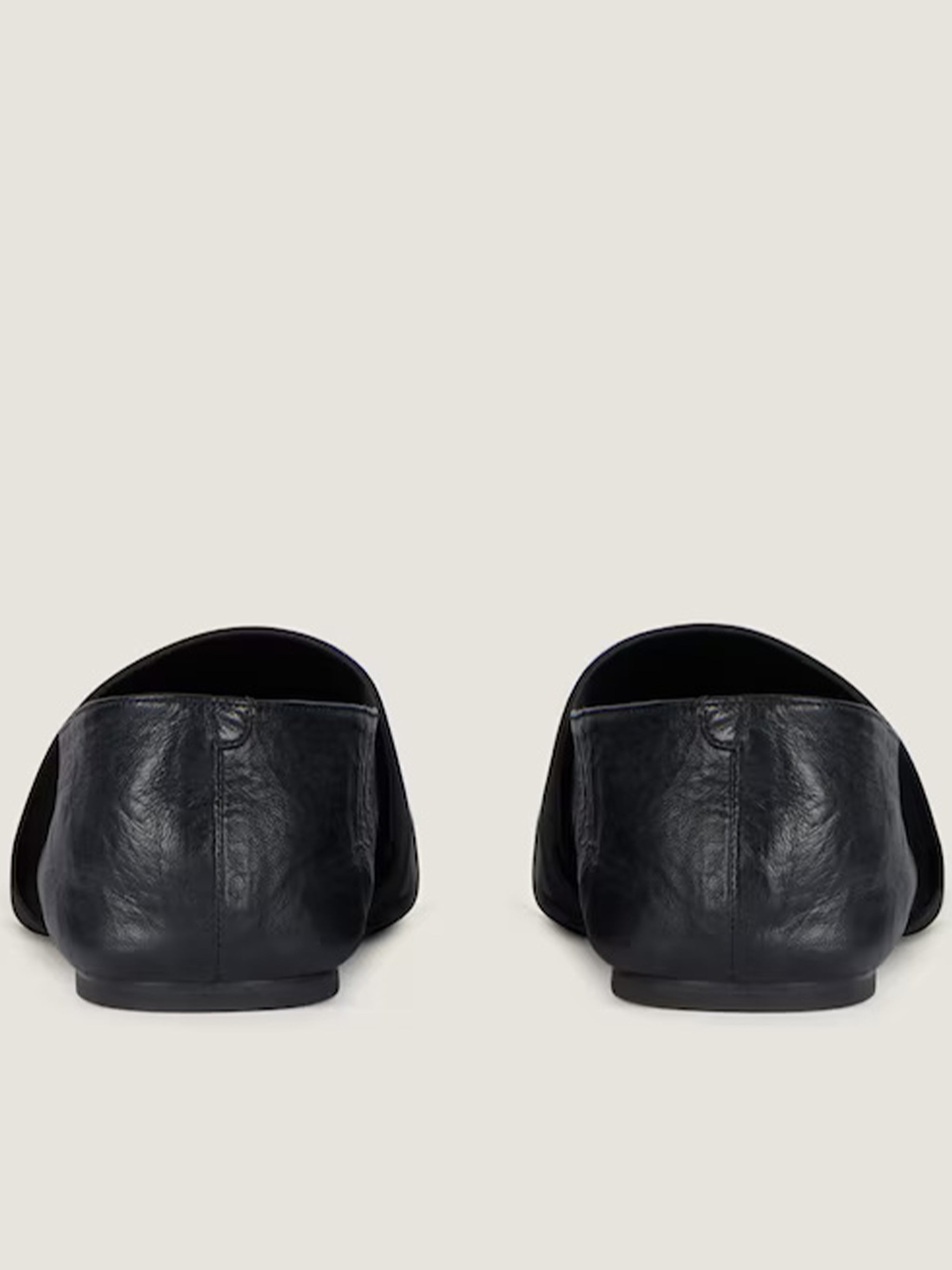 Ballerina Black Lamb Skin | Calzature