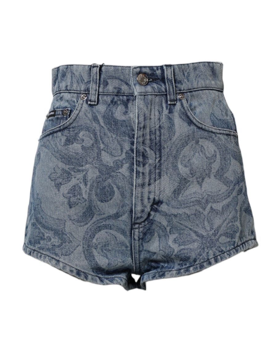 Dolce & Gabbana 98% Cotton shorts in blue