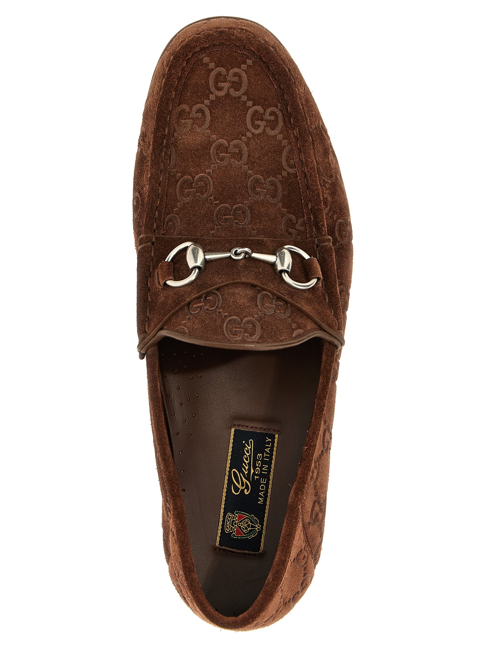 Horsebit 1953 loafers Brown Calfskin Leather (bos Taurus)