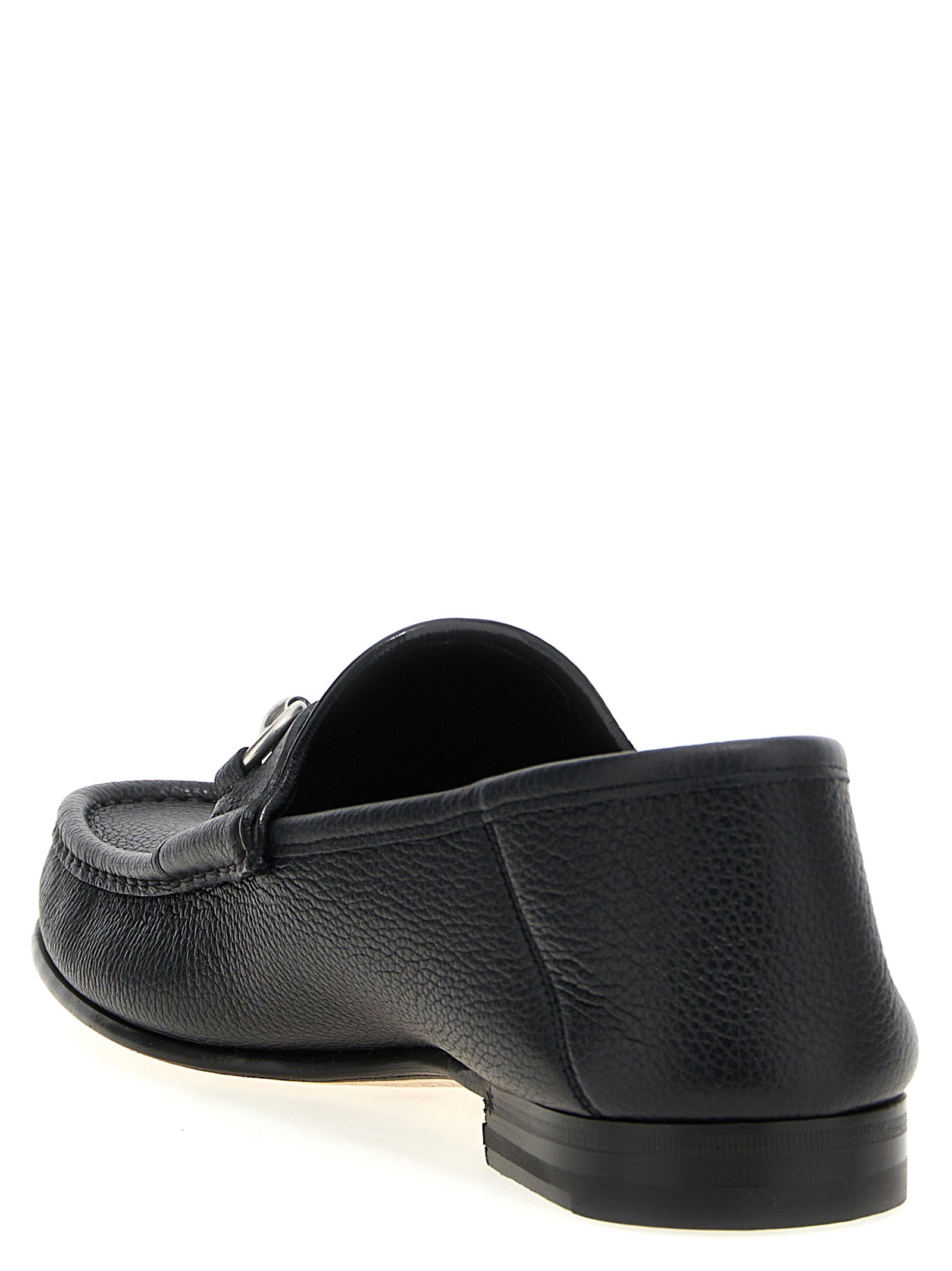 Horsebit 1953 loafers Black Calfskin Leather (bos Taurus)