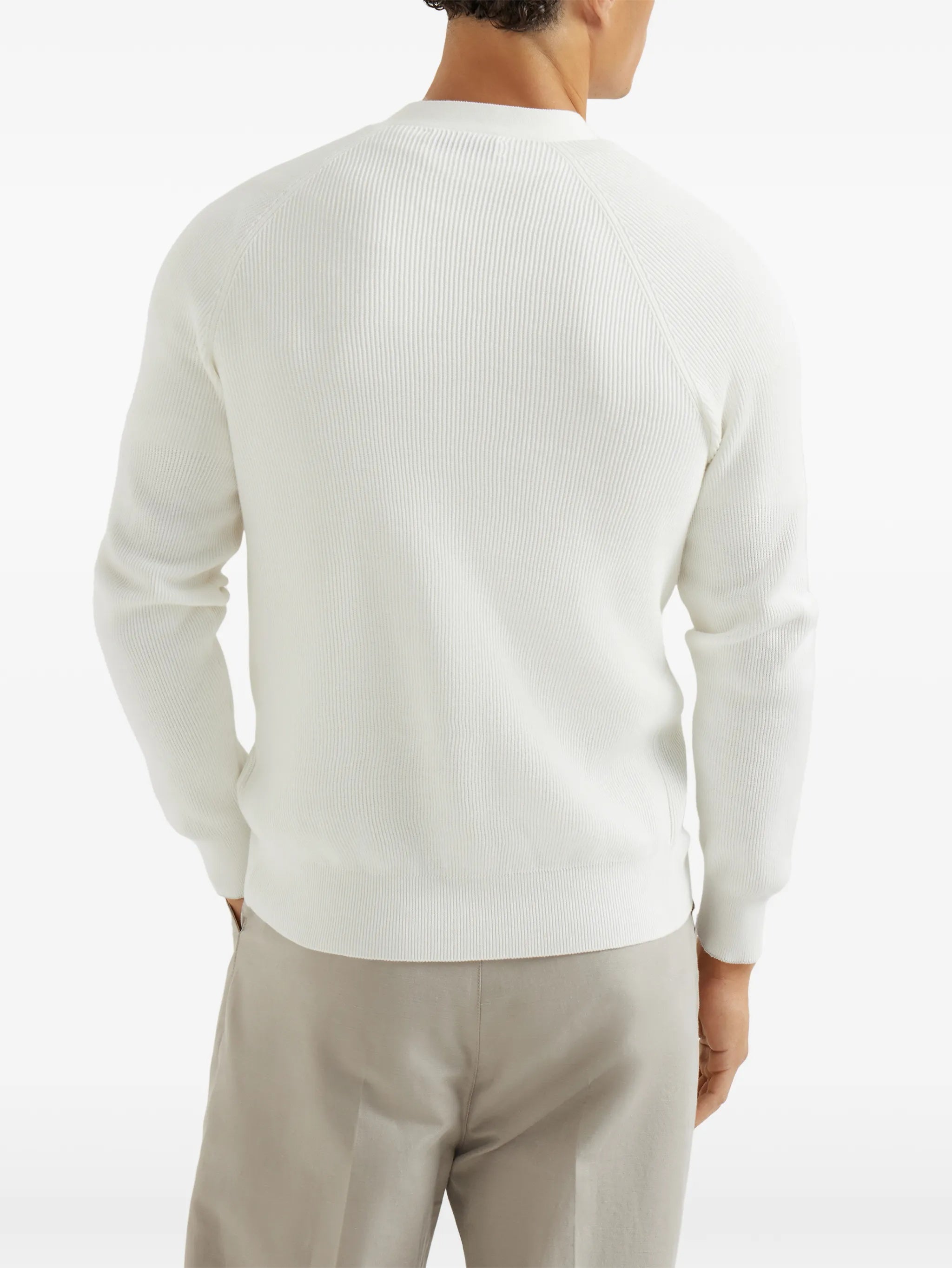 Cardigan White Maglia