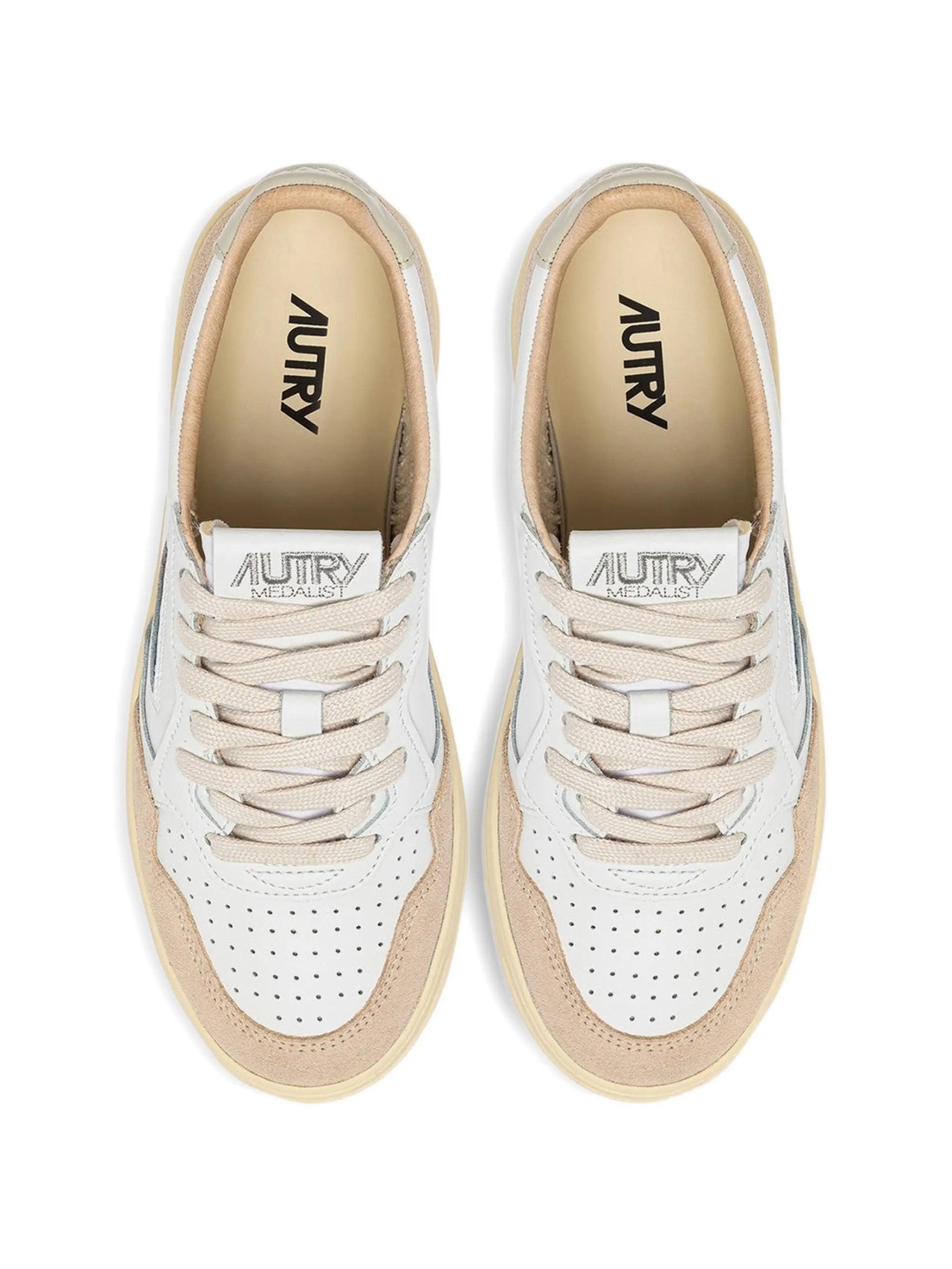 Medalist Low White Leather | Calzature