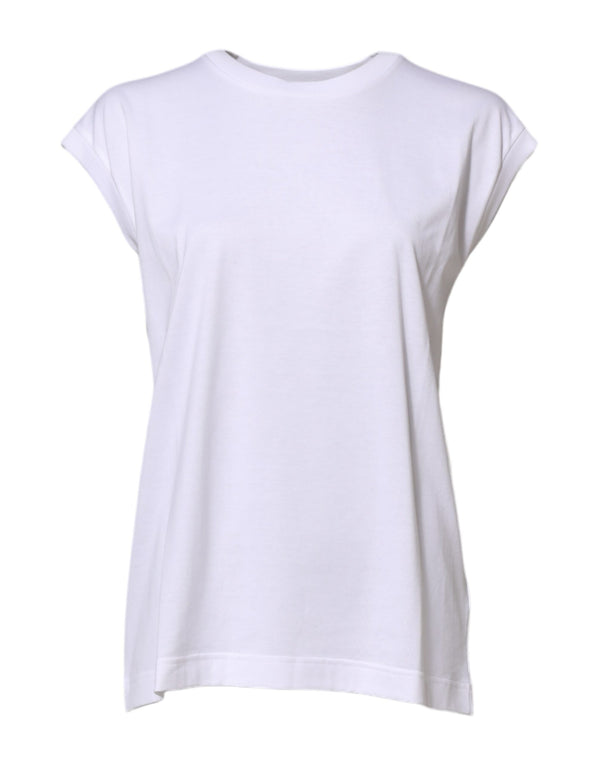 Dolce & Gabbana 100% Cotton tank top in white