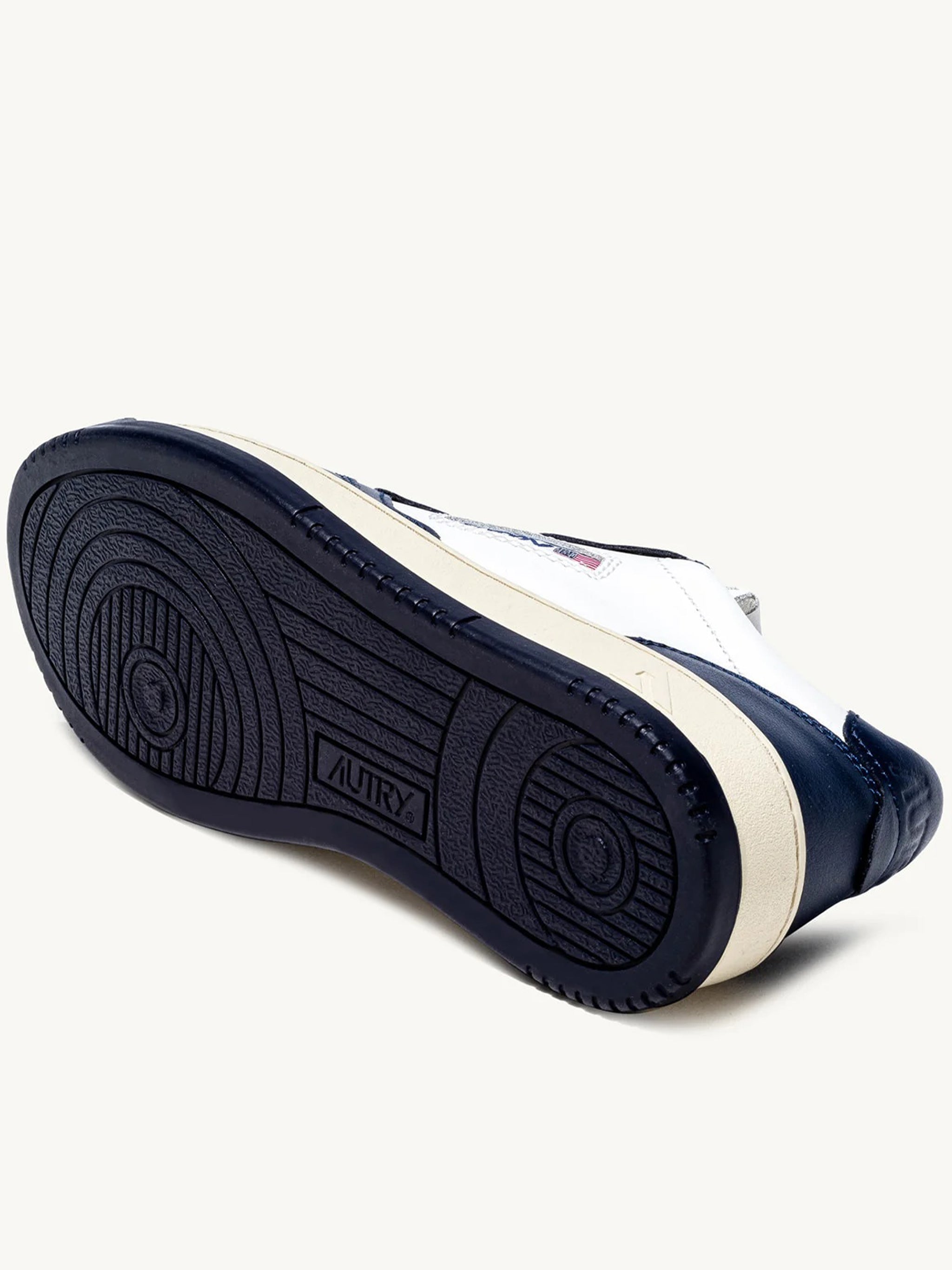Medalist Low Blue Leather | Calzature