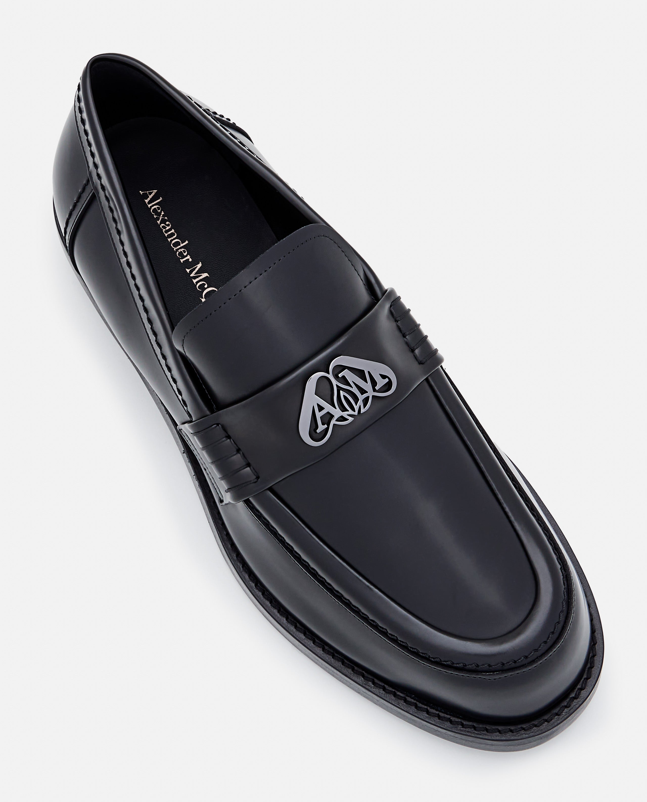Alexander McQueen Flat shoes Black Calf Leather