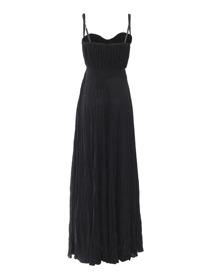 DRESS Black Midi