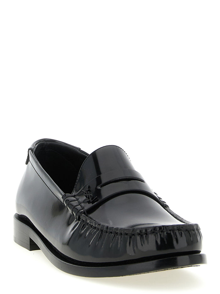 Le Loafer loafers Black Calfskin Leather (bos Taurus)