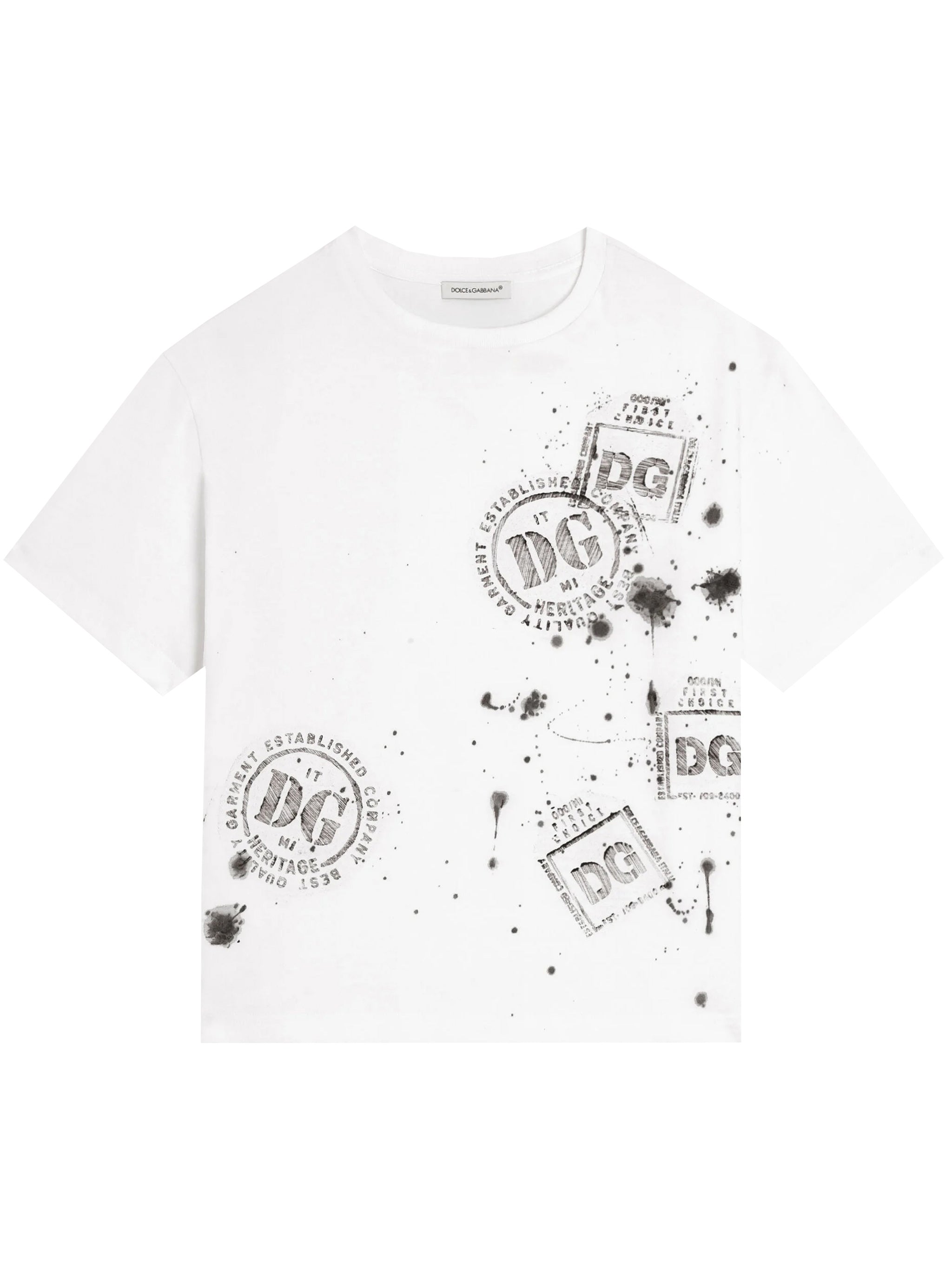 T-shirt Manica Corta White