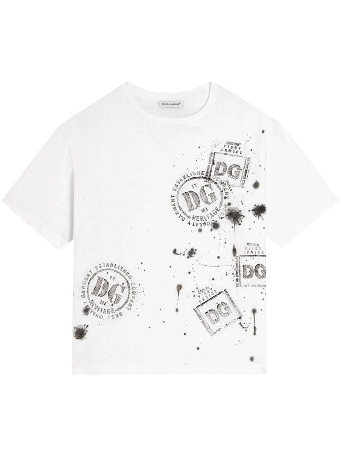 T-shirt Manica Corta White