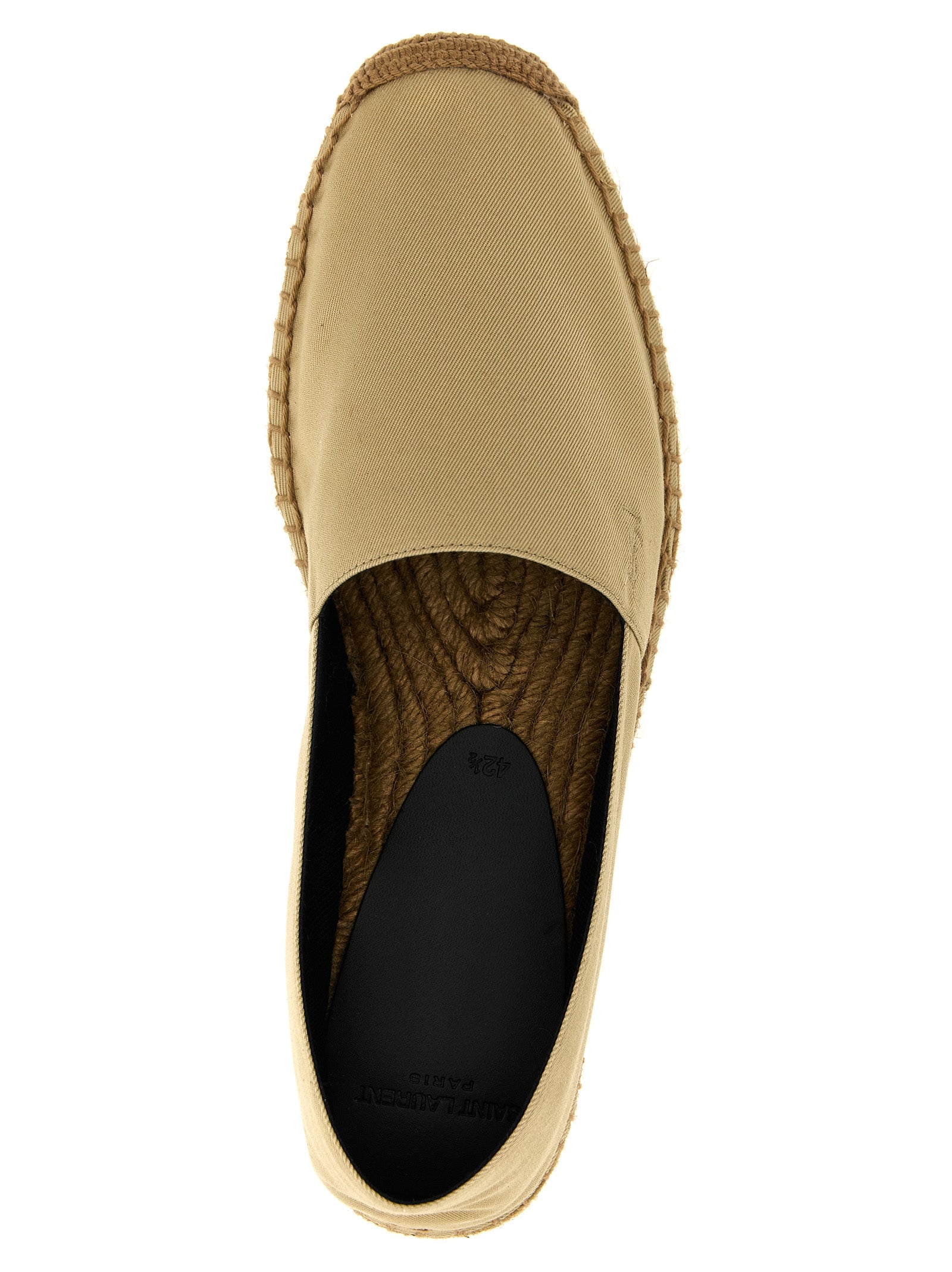 Cotton espadrilles Beige Flat Shoes