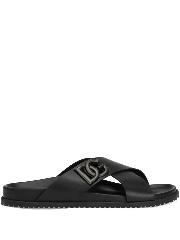 Sandalo Black Leather | Calzature
