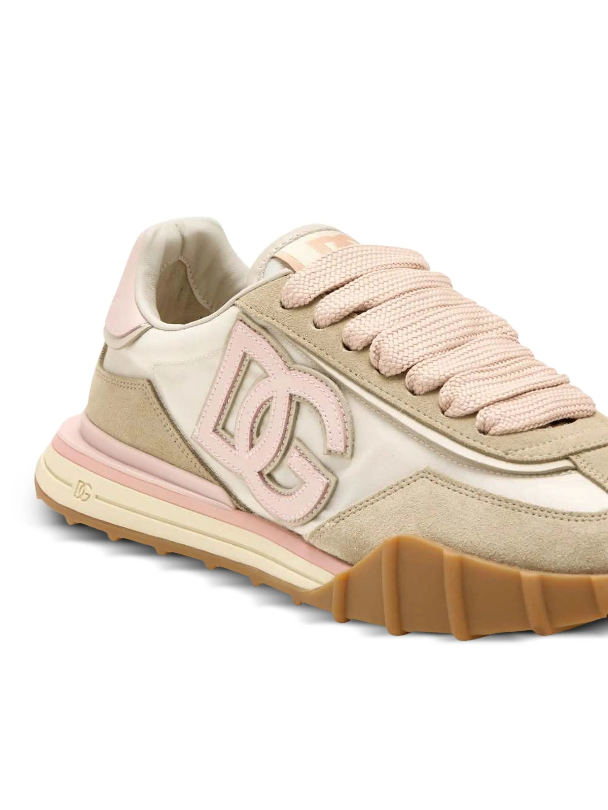 Sneaker Bassa Pink & Purple Pa+vitello Calzature