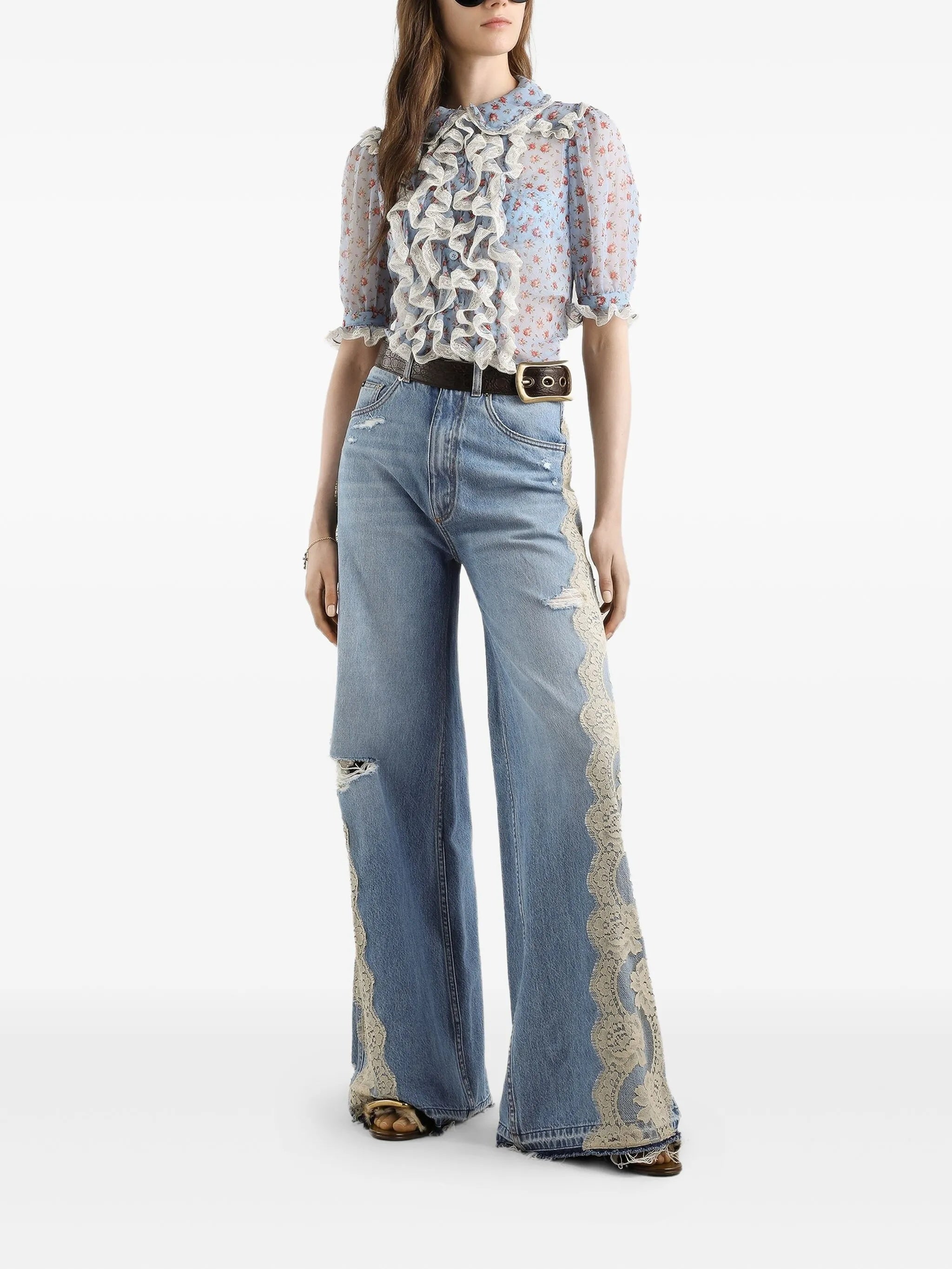 Pantalone 5 Tasche Blue Co+pa Jean