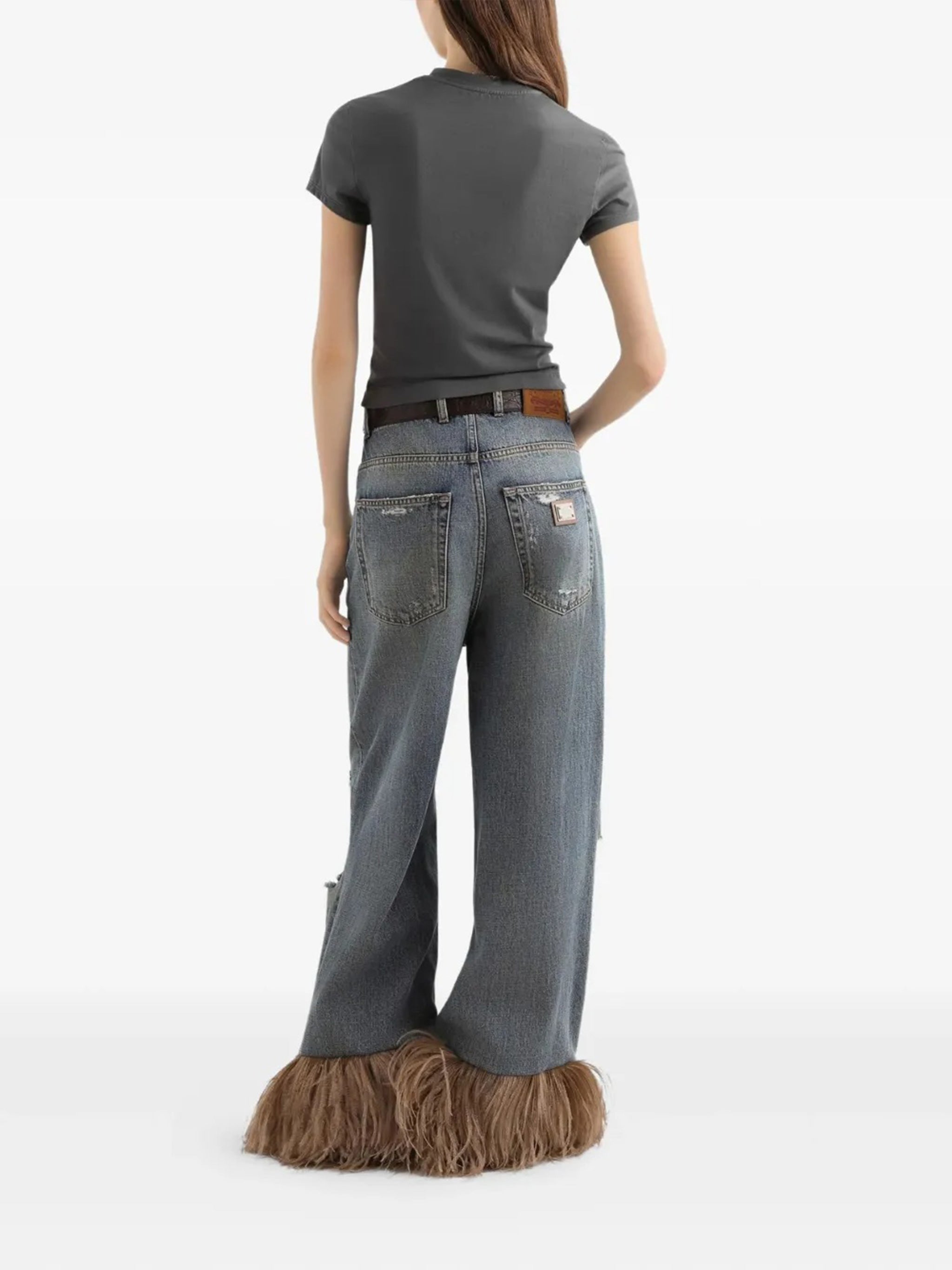 Tshirt M-c Grey T-shirt