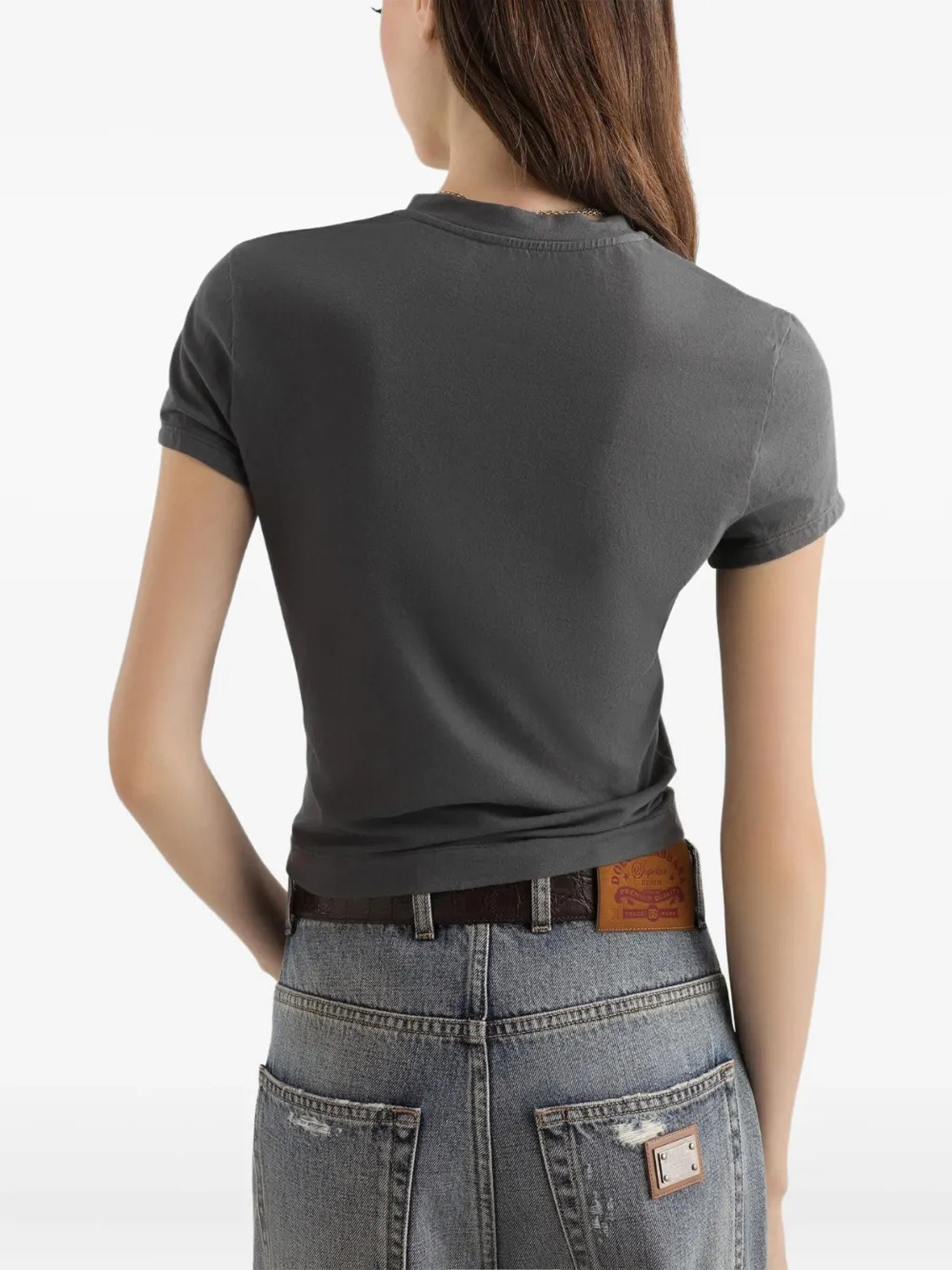 Tshirt M-c Grey T-shirt