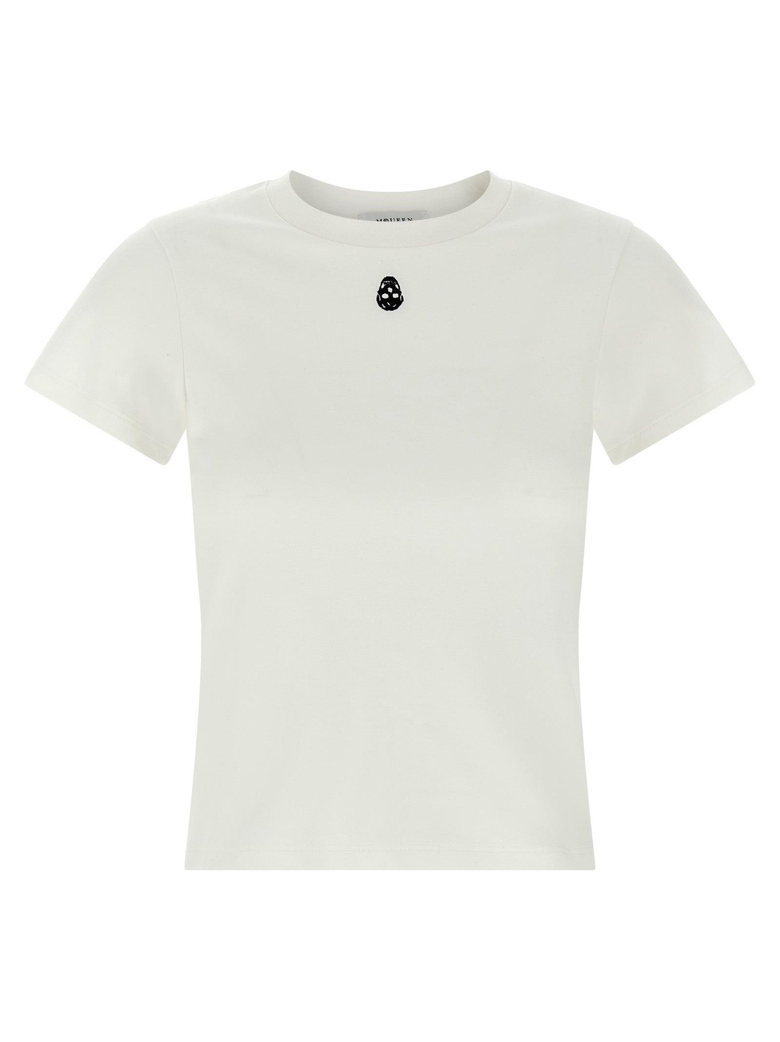 Skull T-shirt White Cotton