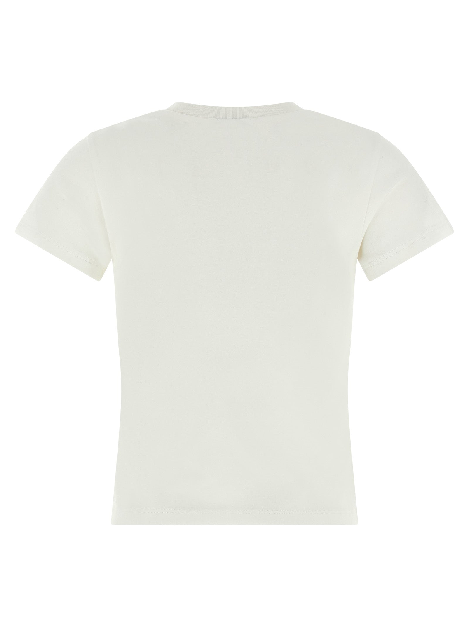 Skull T-shirt White Cotton