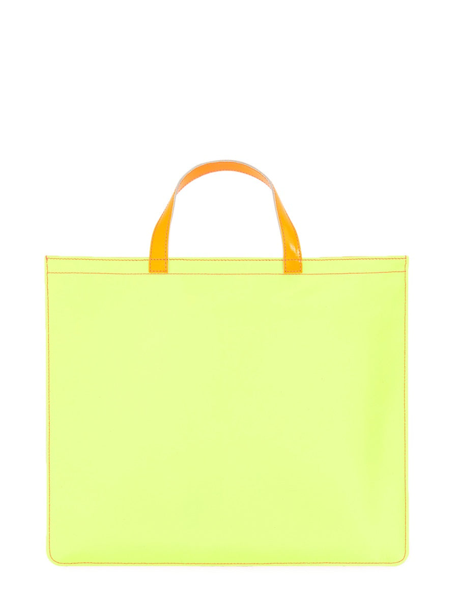 Super Fluo Leather Tote Bag Multicolour Handbags