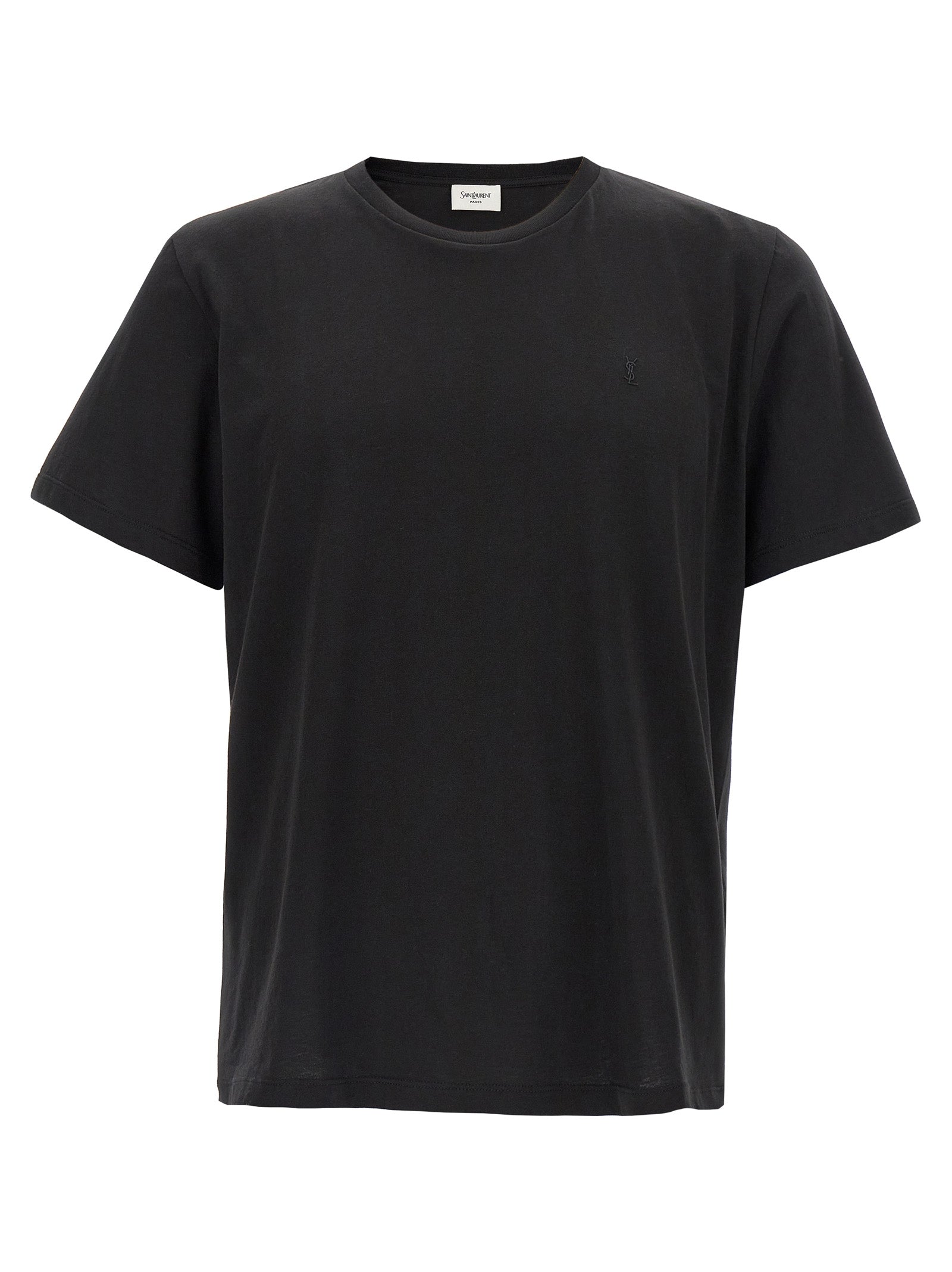Cassandre embroidery t-shirt Black Cotton