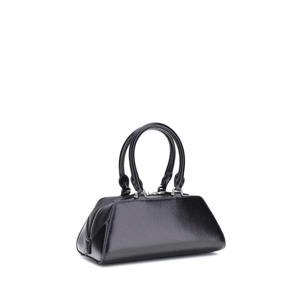 Black Calf Leather Bos Taurus Handbag Bag