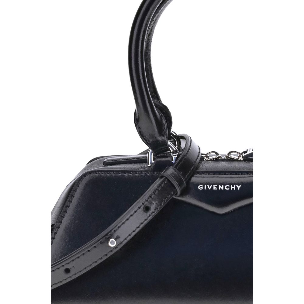 Black Calf Leather Bos Taurus Handbag Bag