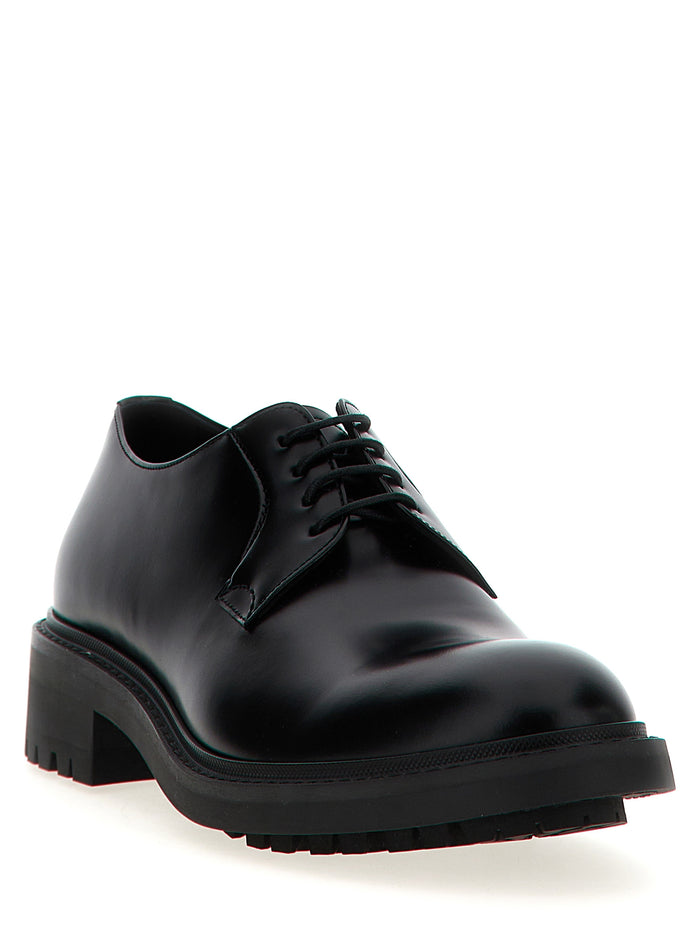 Antoine lace up shoes Black Lamb Leather