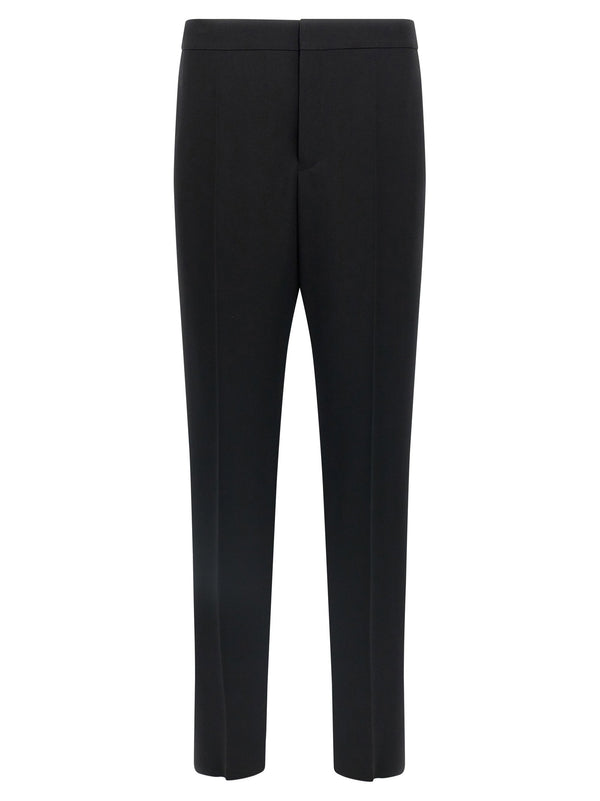 Saint Laurent Classique Trousers — black