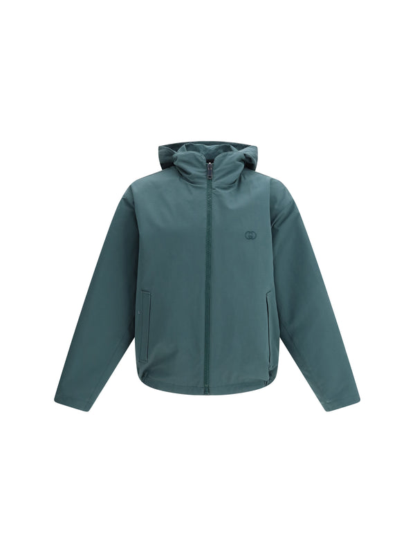 Gucci OUTER: 100% COTTON; INNER: 100% POLYESTER jacket in green