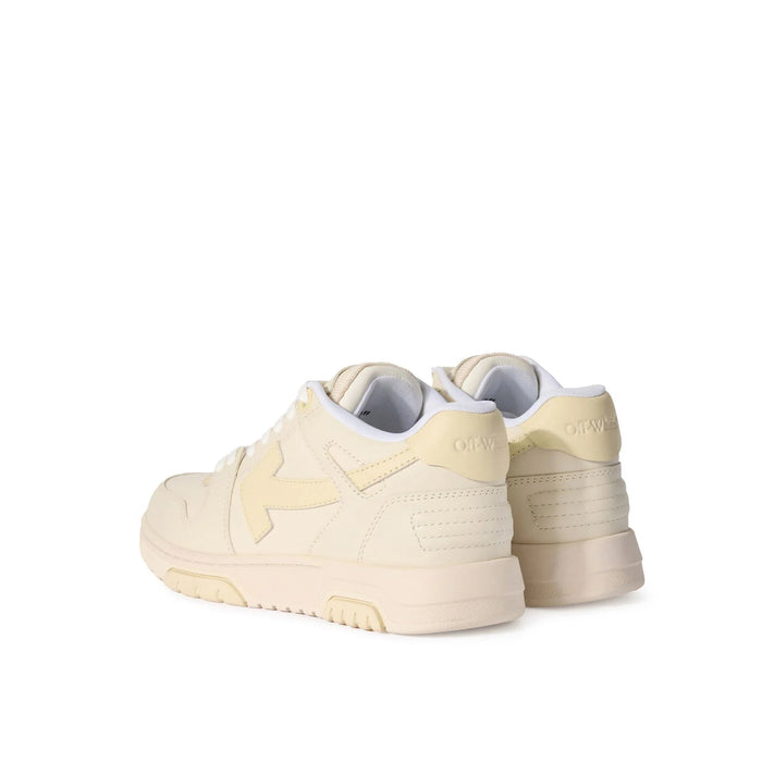 Out Of Office Sneakers Beige Leather