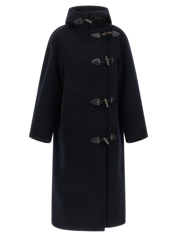 Rohe Duffle Reversible Coat With Alamari