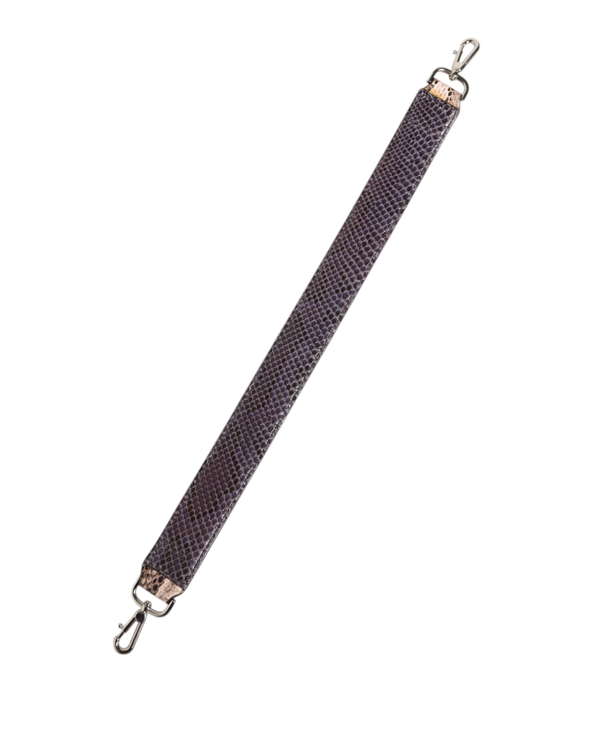 Beige Exotic Leather Handbag Accessory Shoulder Strap Python Bag