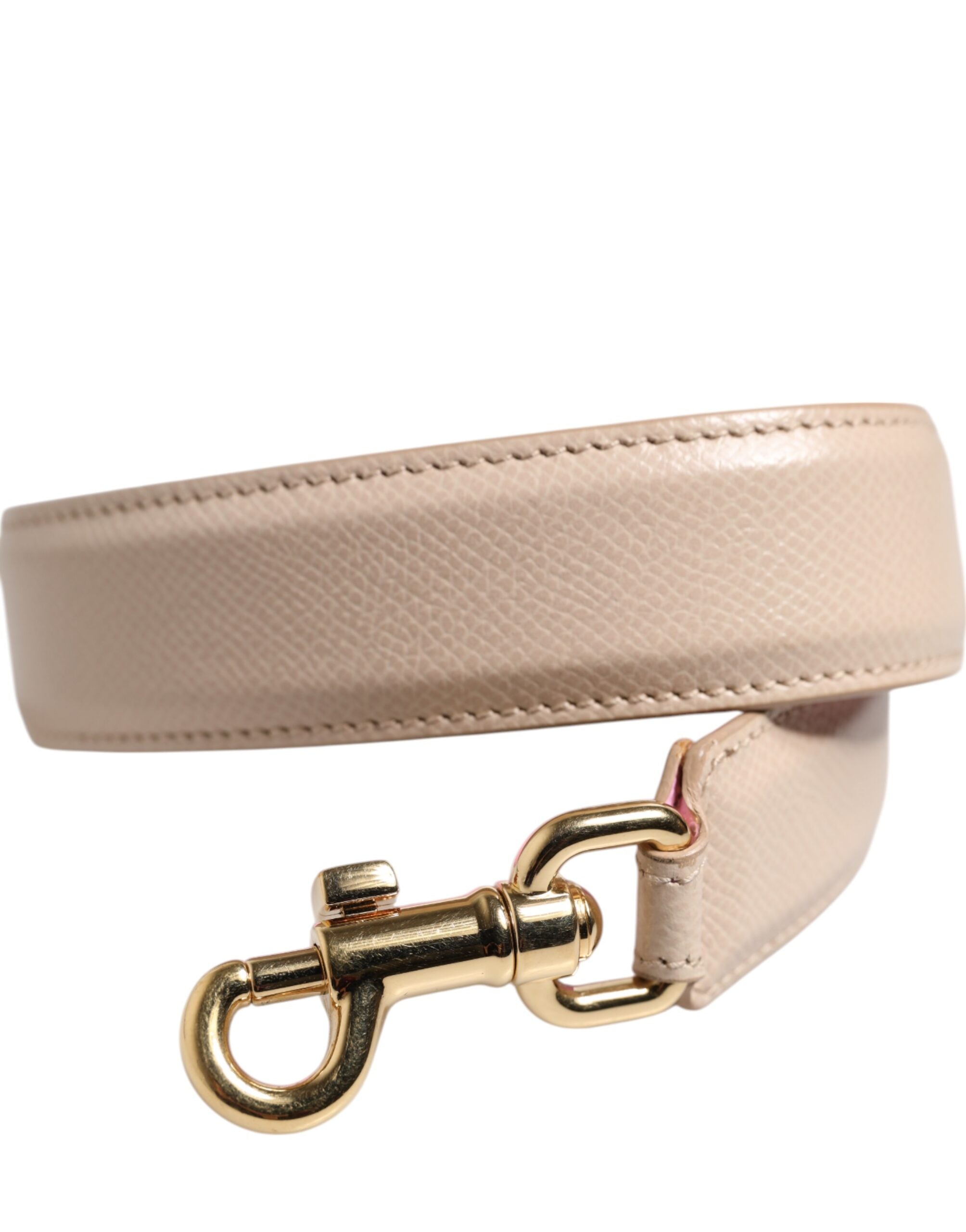 Beige Pink Leather Handbag Accessory Shoulder Strap Bag