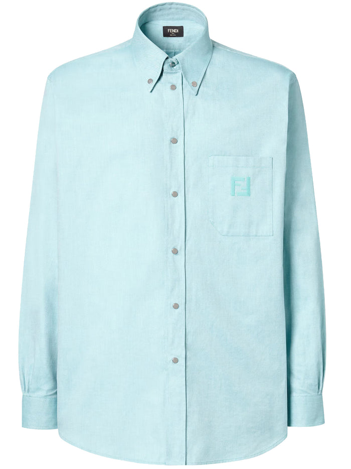 Comfort Oxford Green Camicia