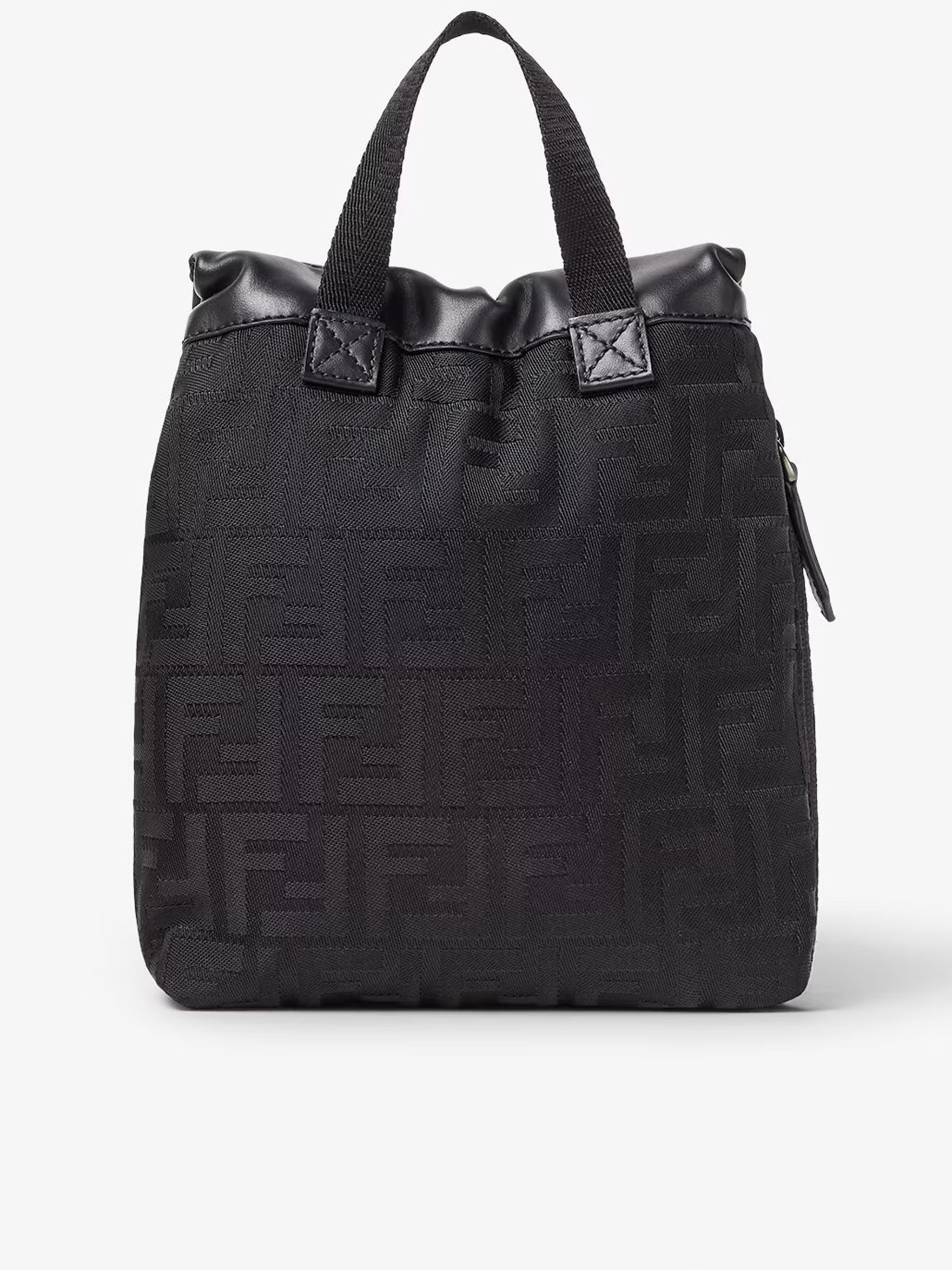 Baguette Cross Nylon Ff Vit Black | Borsa