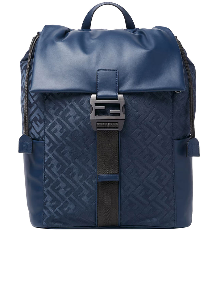 Baguette Backp Nylon Ff Grace Blue | Borsa