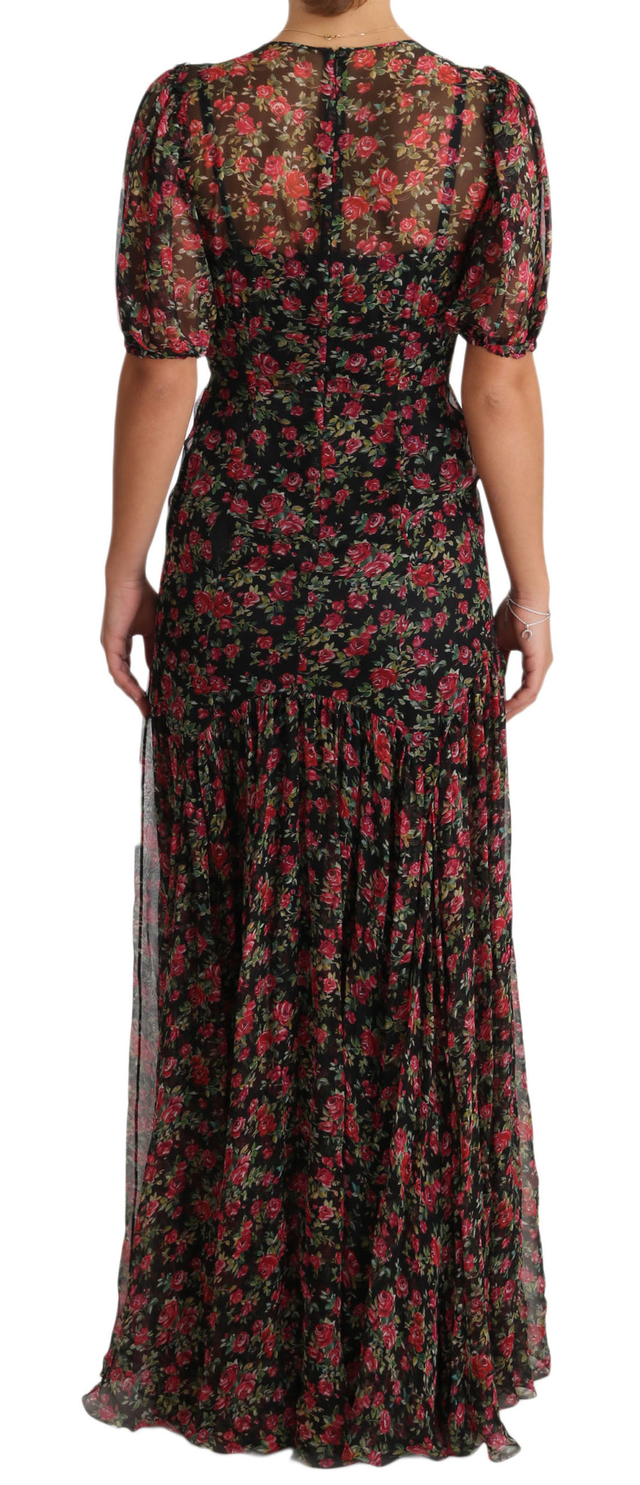 Dolce & Gabbana 100% Silk; Lining: 76% Silk dress in black