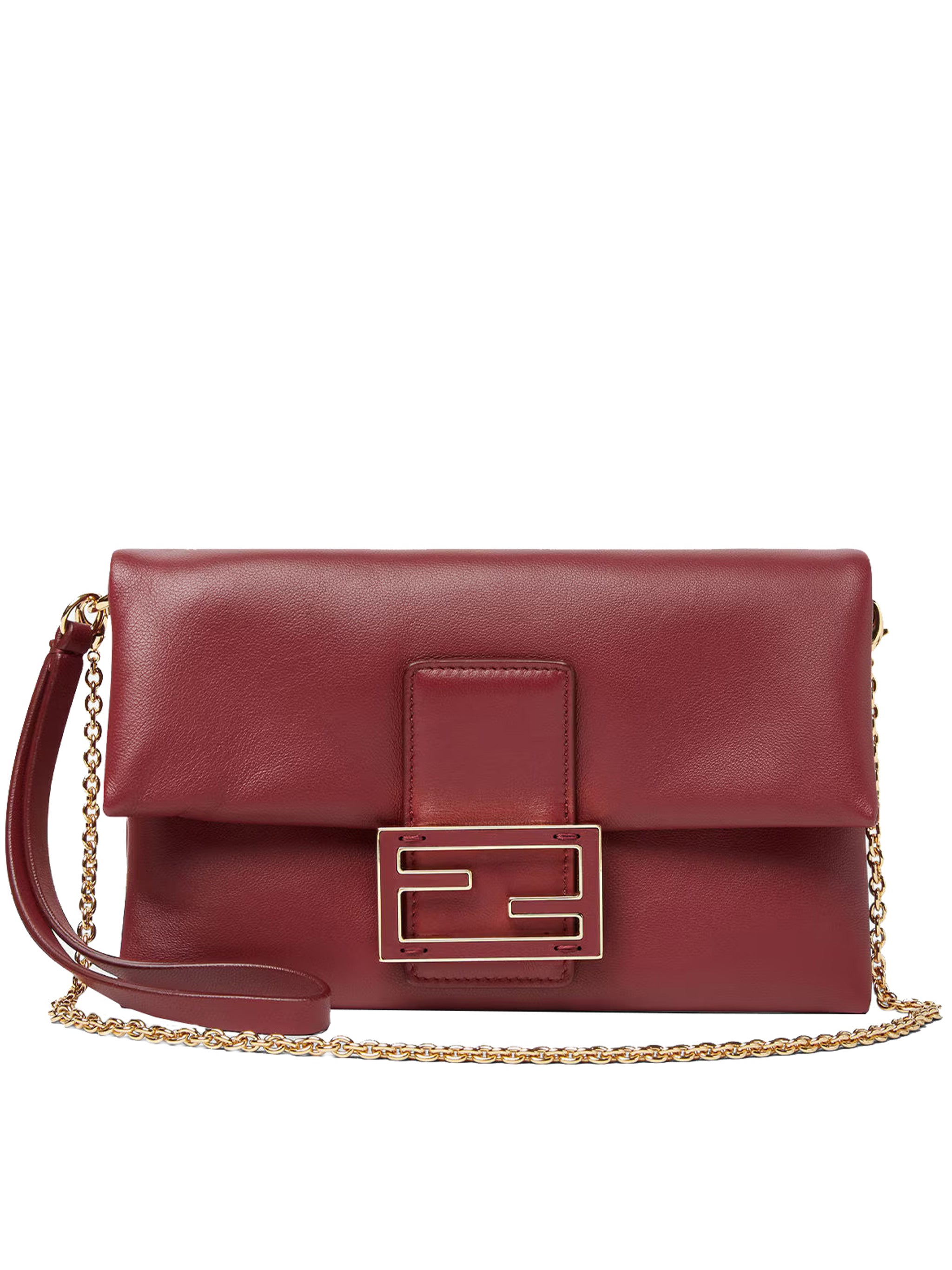 Mamma Baguette Pouch Nappa Sh Red Leather | Borsa
