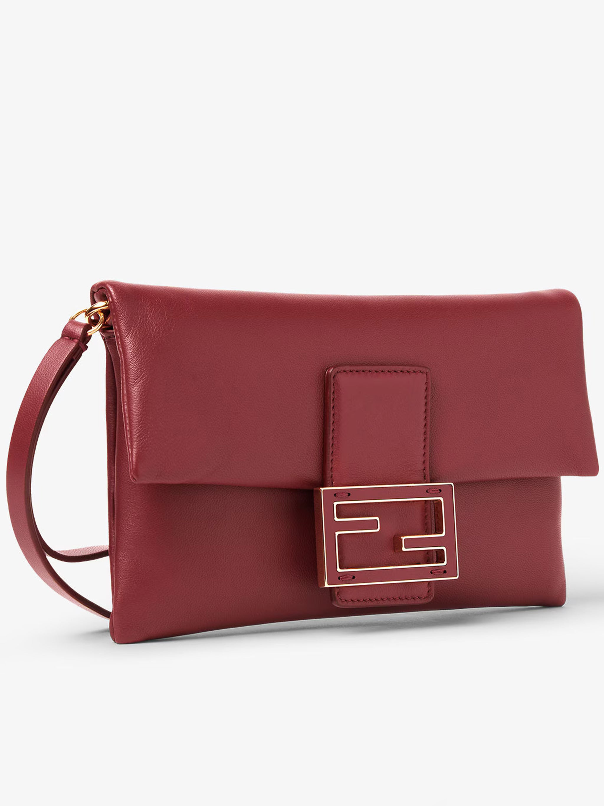 Mamma Baguette Pouch Nappa Sh Red Leather | Borsa
