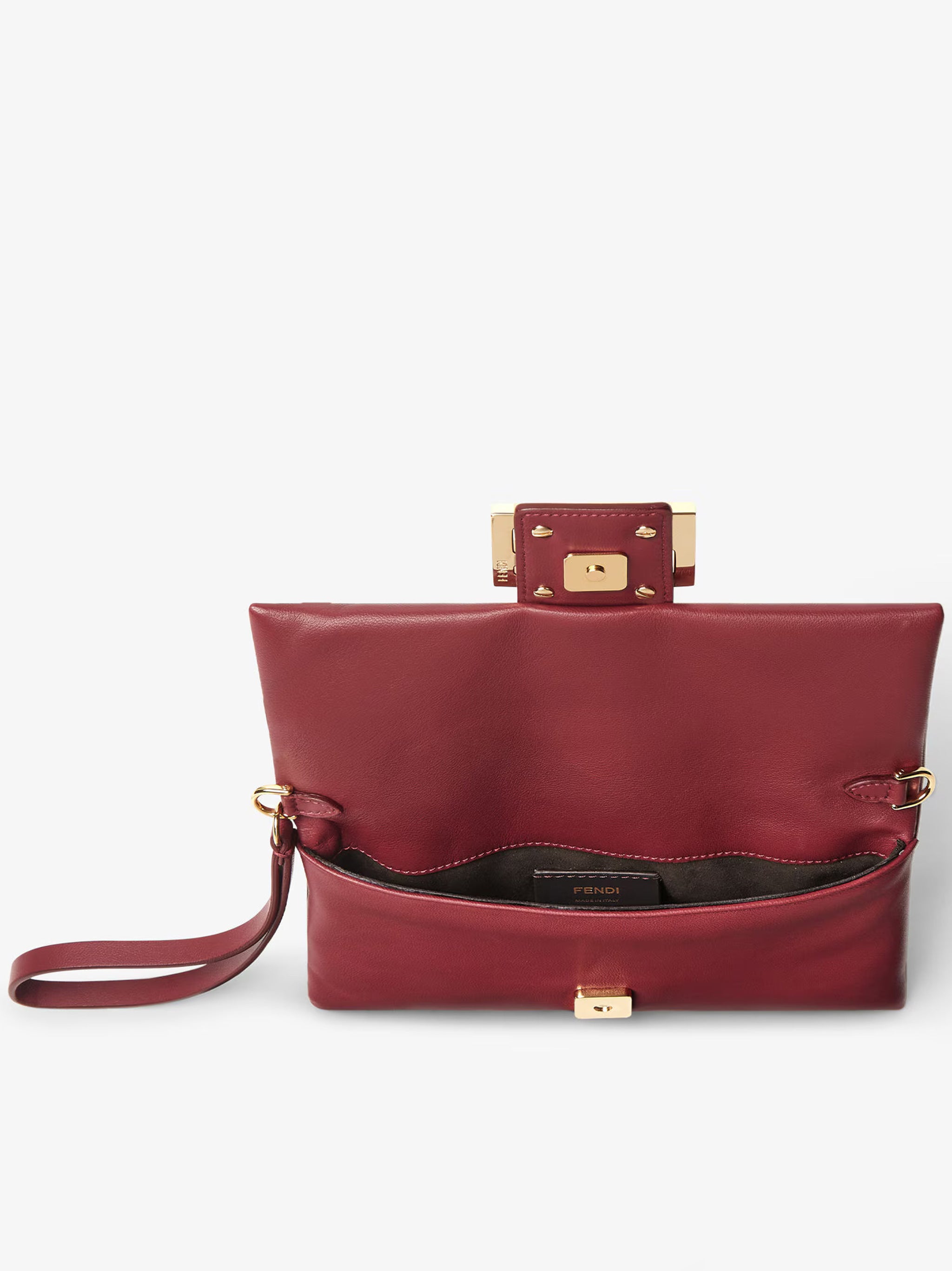 Mamma Baguette Pouch Nappa Sh Red Leather | Borsa