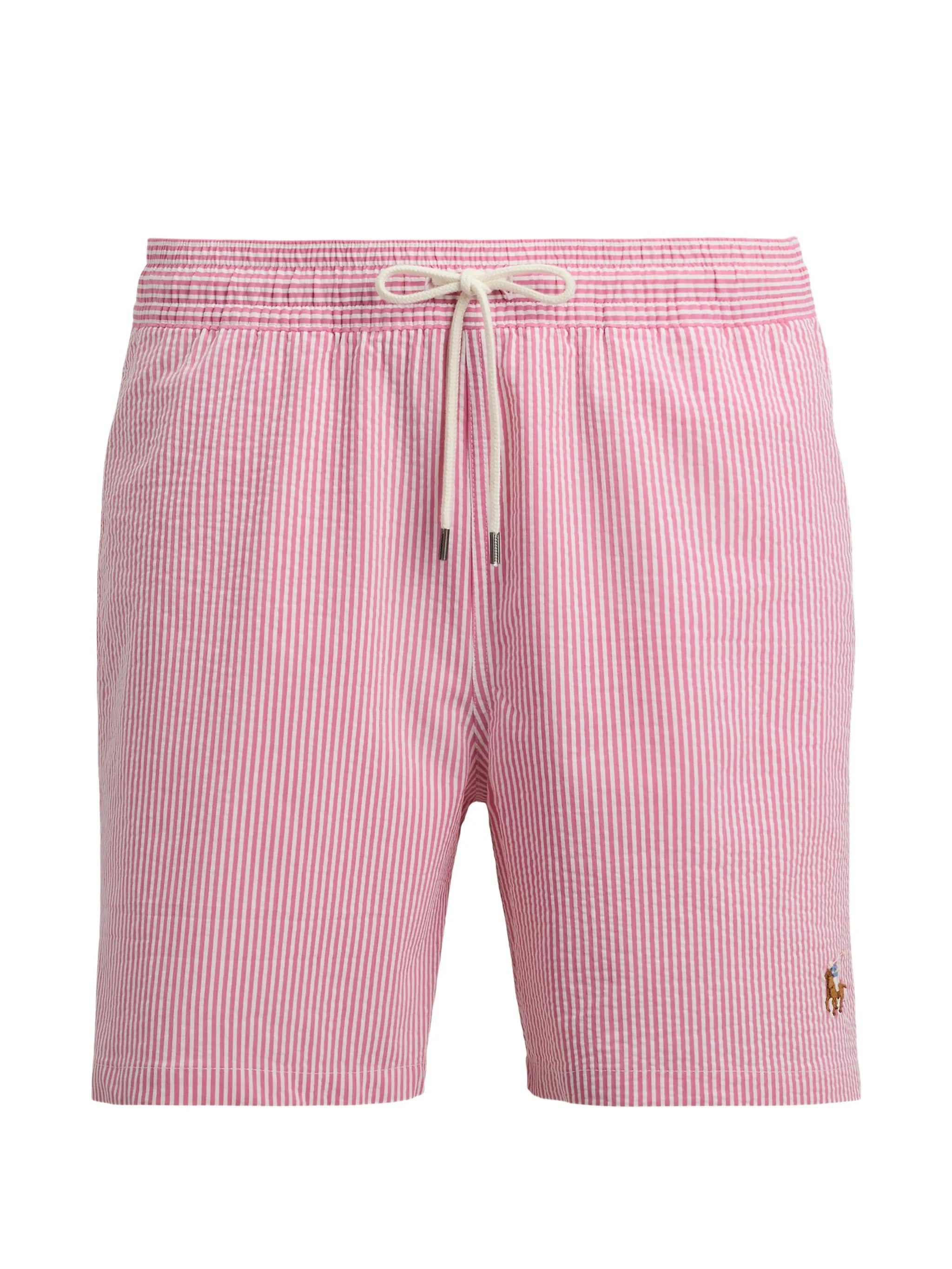 Trunk Resort Rose Stripe Swimwear