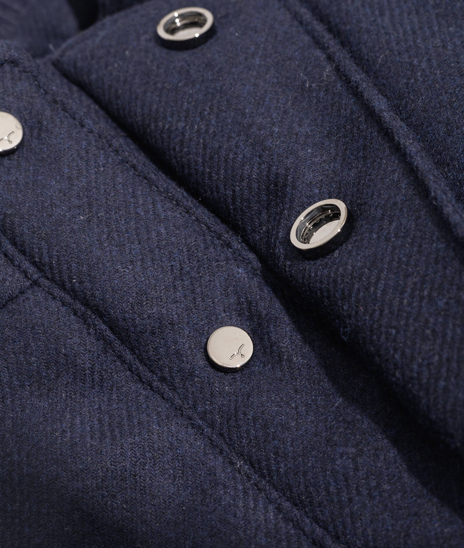 Wool Coat Kiruna Blue Sportwear Jacket