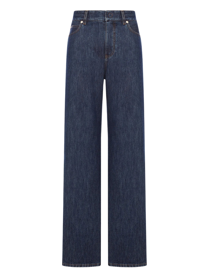 Jeans Ff Padded Denim Blue