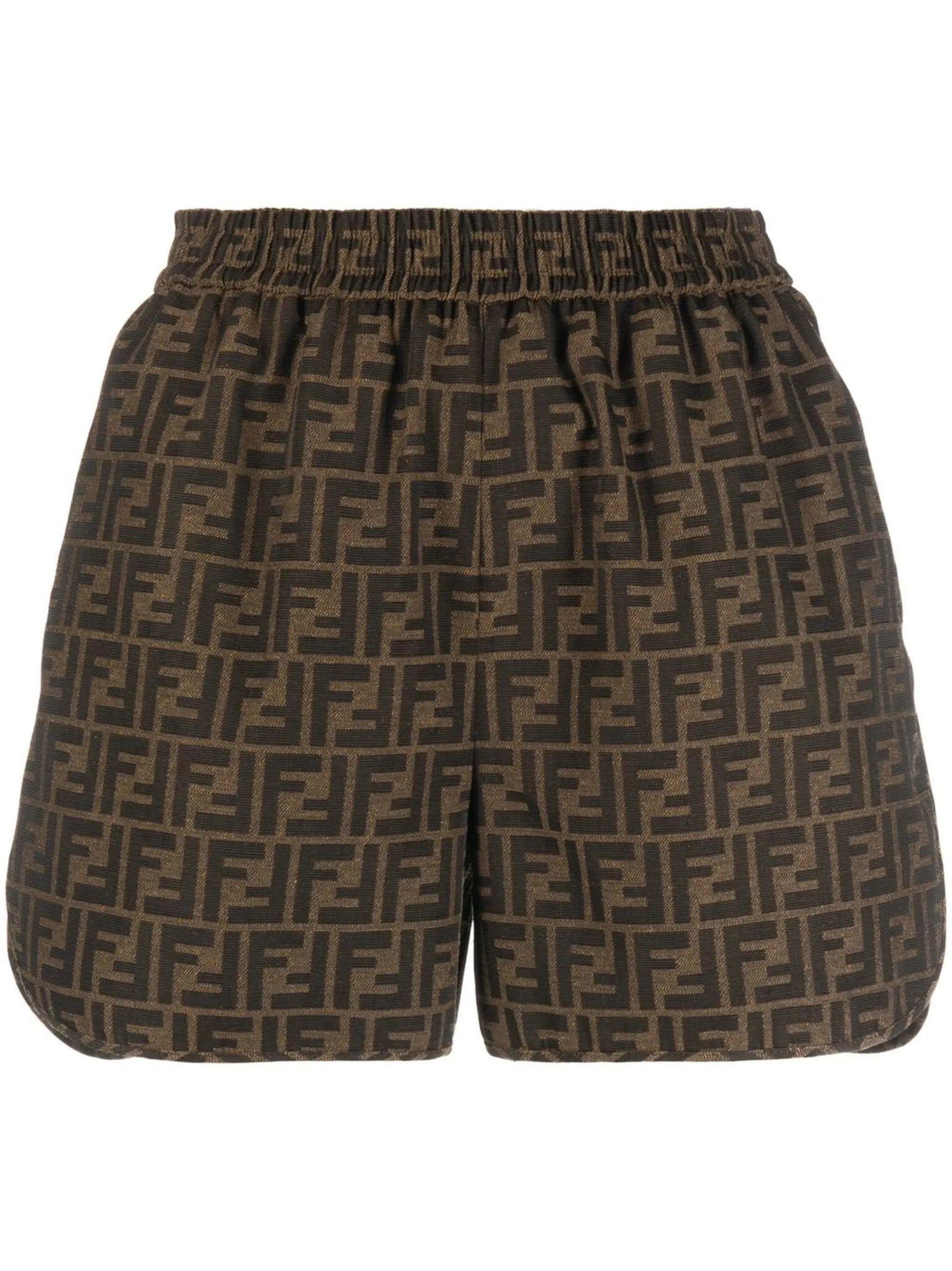 Short Ff Canvas Brown |