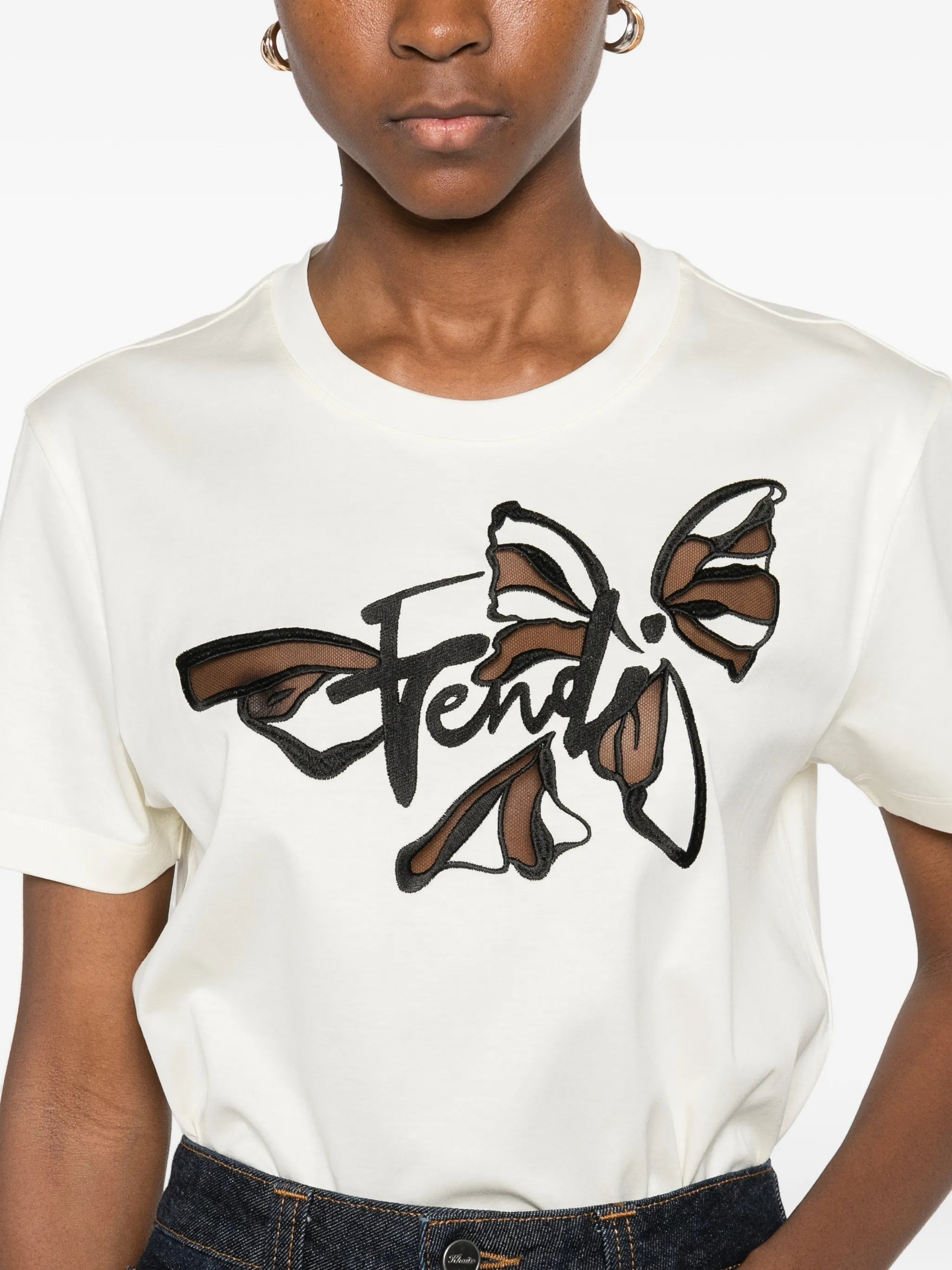 T-shirt Nigthfly White