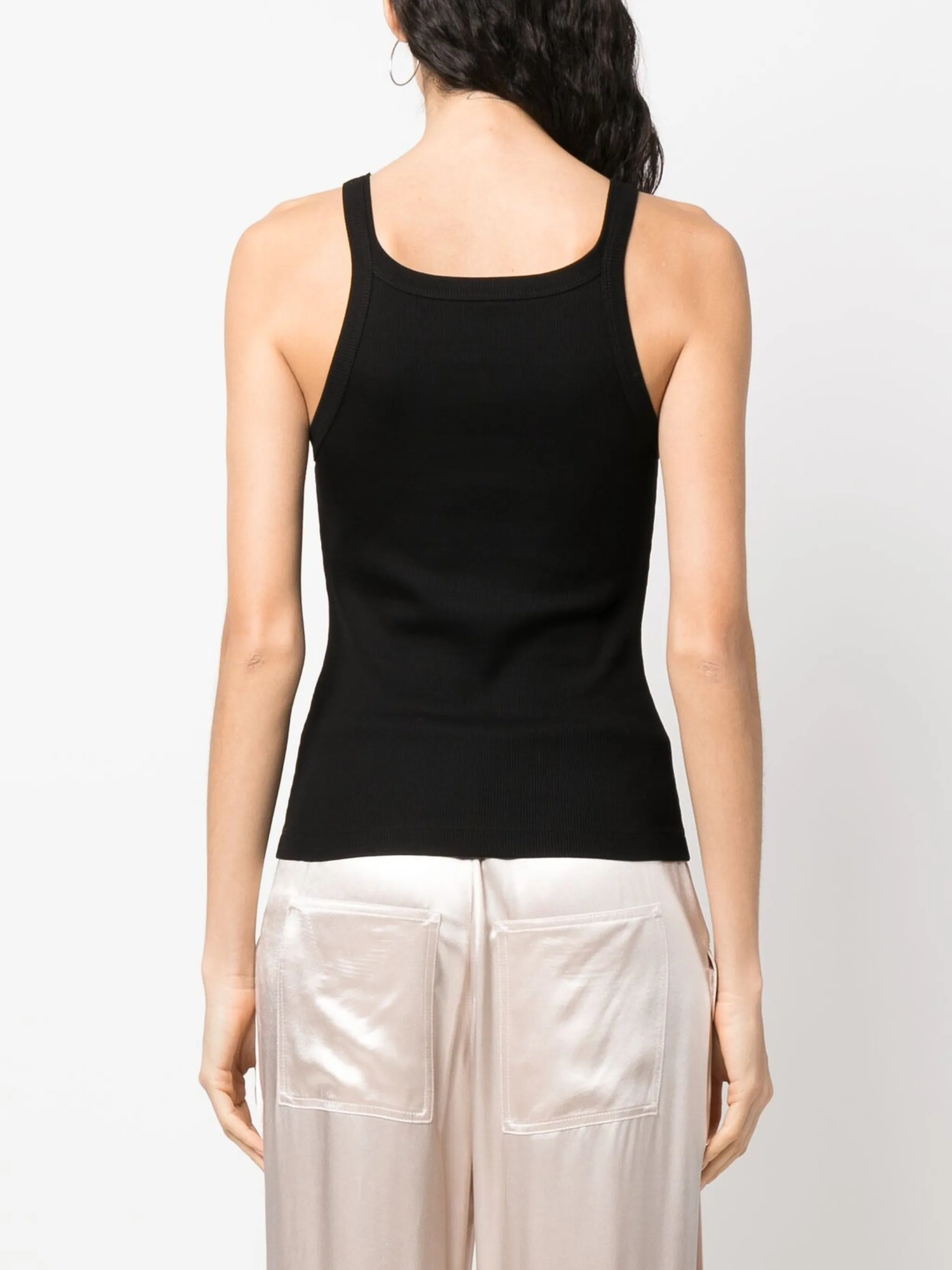 Top Ribbed Cotton Jersey Black |