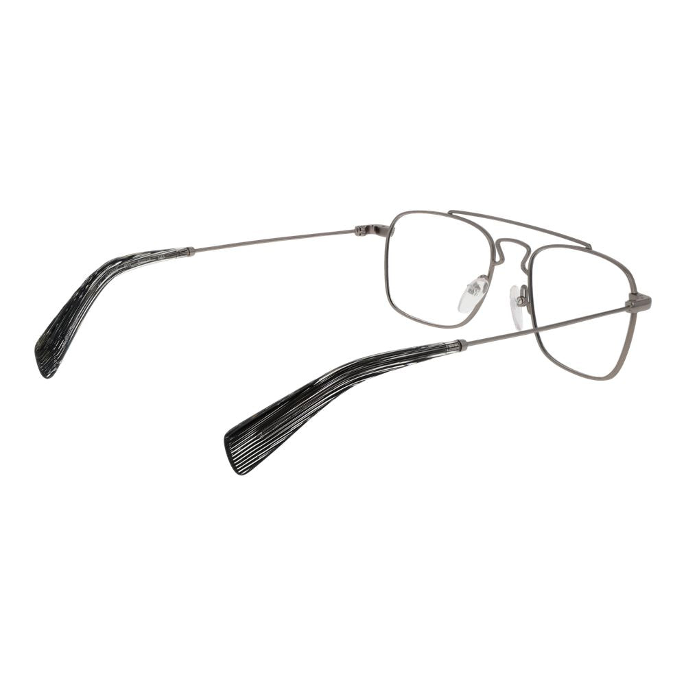 Silver Metal Glasses (frames) Accessory