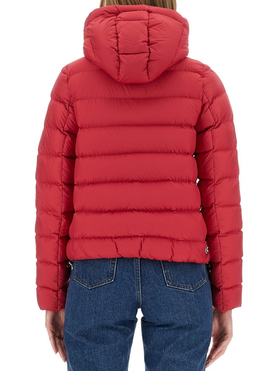 Logo Jacket Fuchsia Polyester
